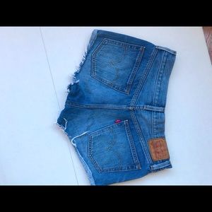 Levi’s Classic Denim Button Fly Shorts